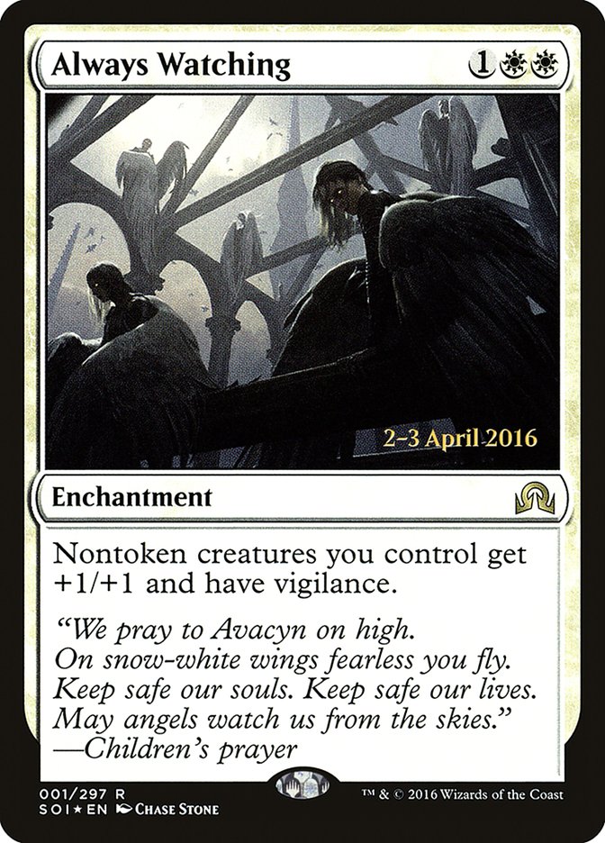 Always Watching [Shadows over Innistrad Promos] | Card Citadel