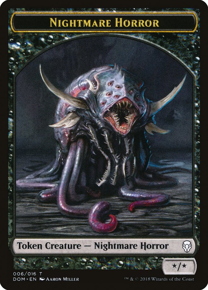 Nightmare Horror [Dominaria Tokens] | Card Citadel