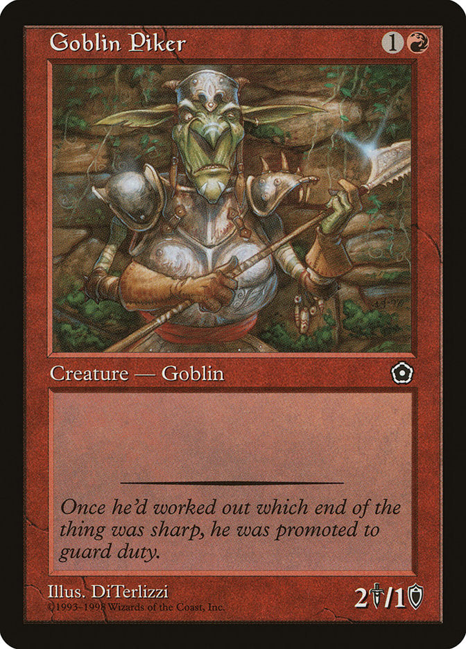 Goblin Piker [Portal Second Age] | Card Citadel