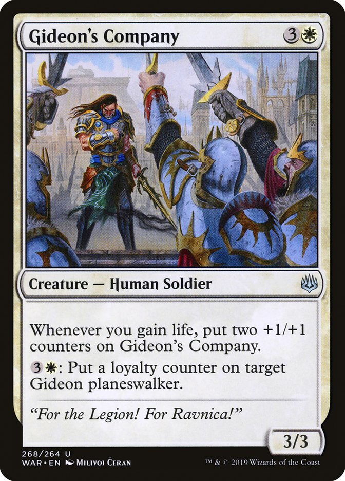 Gideon's Company [War of the Spark] | Card Citadel
