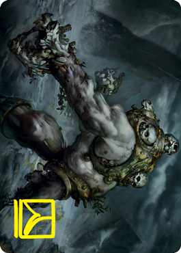 Skull Skaab Art Card (Gold-Stamped Signature) [Innistrad: Crimson Vow Art Series] | Card Citadel