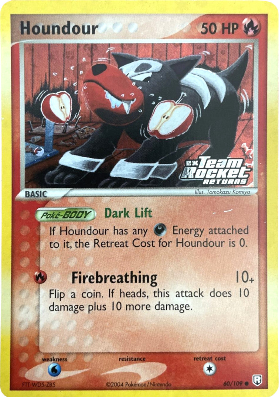 Houndour (60/109) (Stamped) [EX: Team Rocket Returns] | Card Citadel