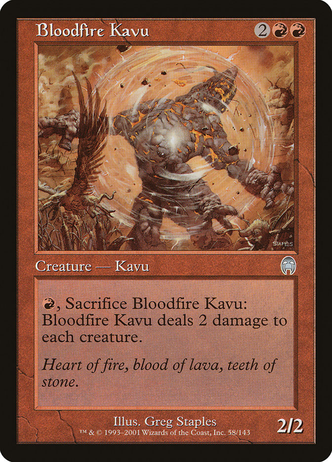 Bloodfire Kavu [Apocalypse] | Card Citadel