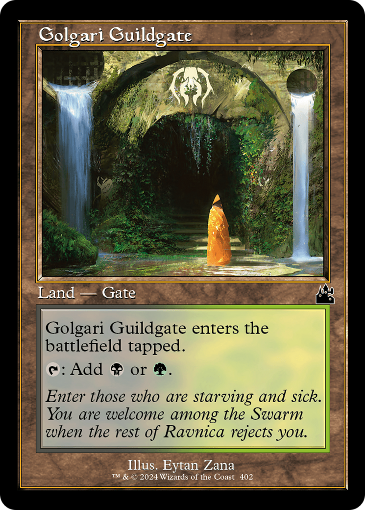 Golgari Guildgate (Retro Frame) [Ravnica Remastered] | Card Citadel