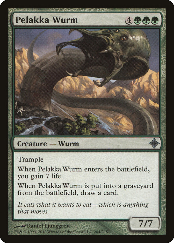 Pelakka Wurm [Rise of the Eldrazi] | Card Citadel