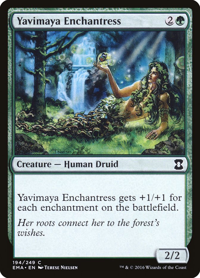 Yavimaya Enchantress [Eternal Masters] | Card Citadel