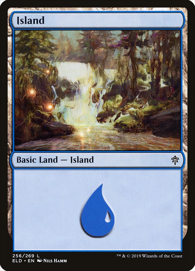 Island (256) [Throne of Eldraine] | Card Citadel