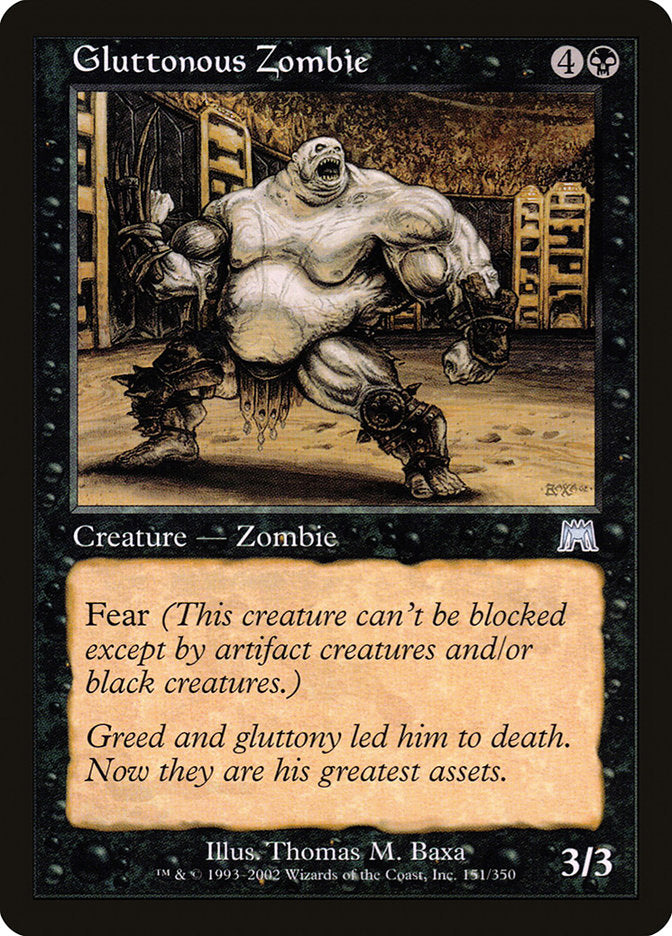 Gluttonous Zombie [Onslaught] | Card Citadel