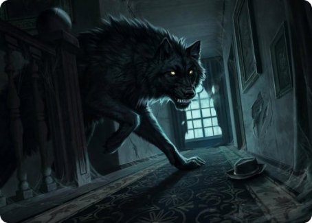 Primal Adversary Art Card [Innistrad: Midnight Hunt Art Series] | Card Citadel