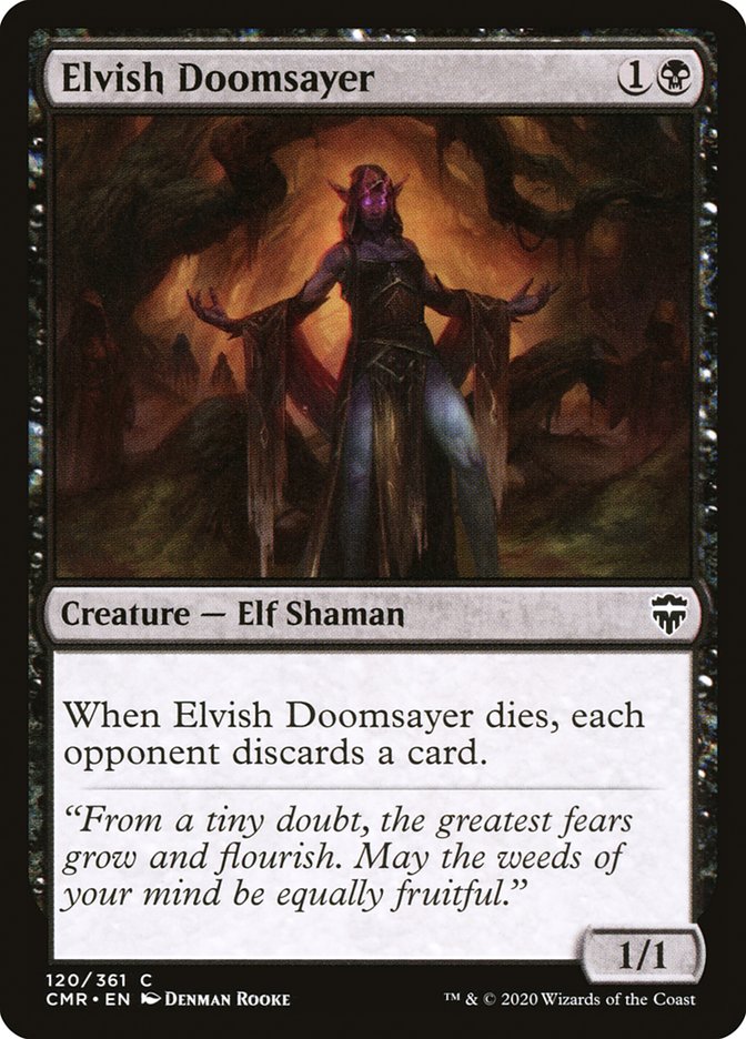 Elvish Doomsayer [Commander Legends] | Card Citadel