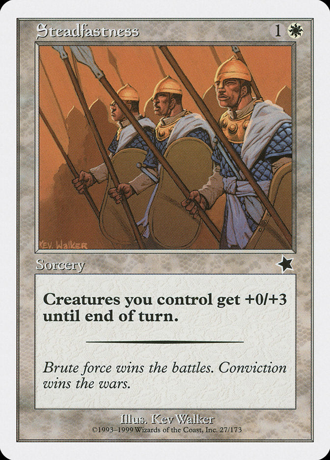 Steadfastness [Starter 1999] | Card Citadel