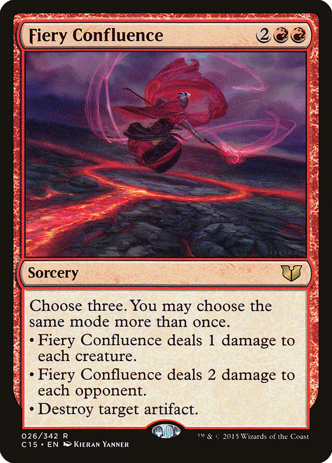 Fiery Confluence [Commander 2015] | Card Citadel