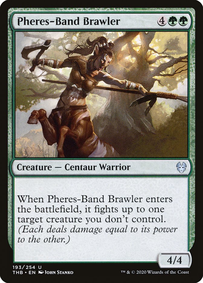 Pheres-Band Brawler [Theros Beyond Death] | Card Citadel