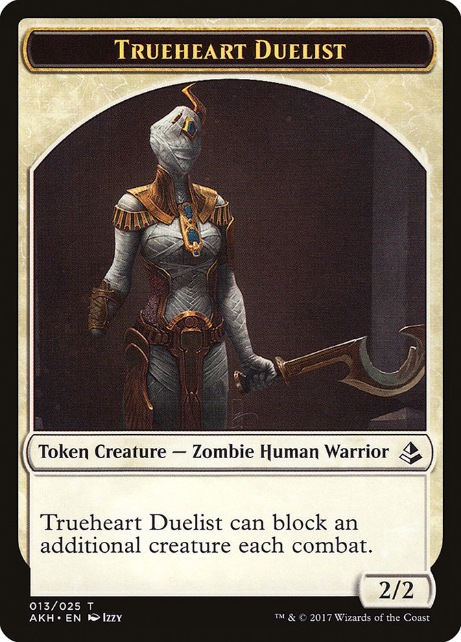 Trueheart Duelist Token [Amonkhet Tokens] | Card Citadel