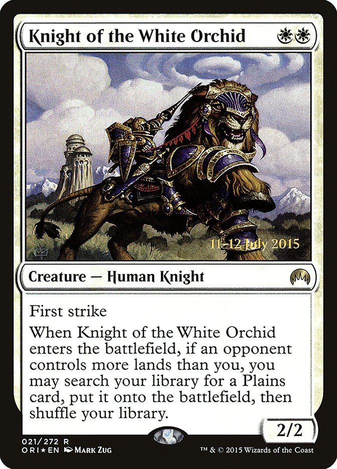 Knight of the White Orchid [Magic Origins Promos] | Card Citadel
