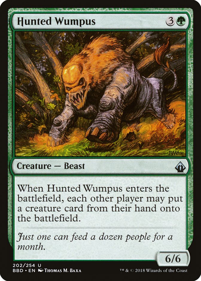 Hunted Wumpus [Battlebond] | Card Citadel