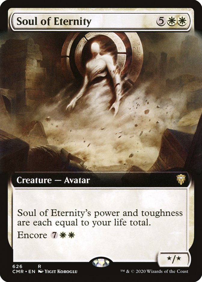 Soul of Eternity (Extended Art) [Commander Legends] | Card Citadel