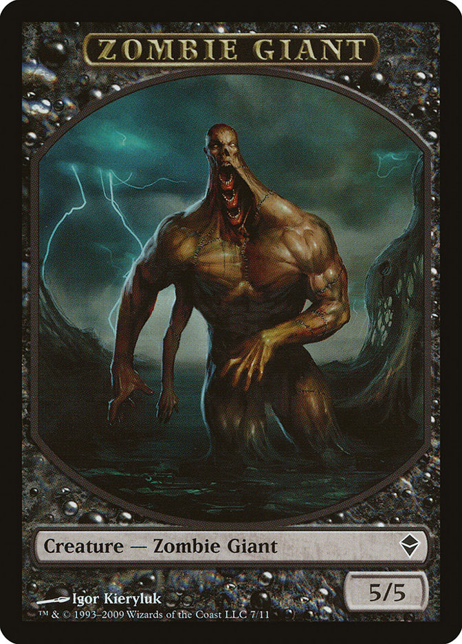 Zombie Giant [Zendikar Tokens] | Card Citadel