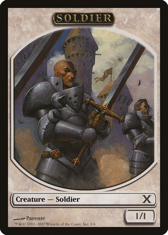 Soldier [Tenth Edition Tokens] | Card Citadel