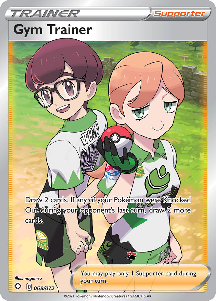 Gym Trainer (068/072) [Sword & Shield: Shining Fates] | Card Citadel