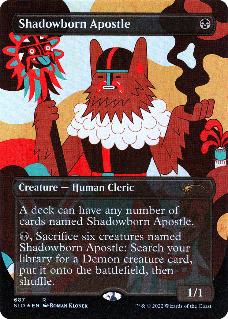 Shadowborn Apostle (687) (Borderless) [Secret Lair Drop Promos] | Card Citadel