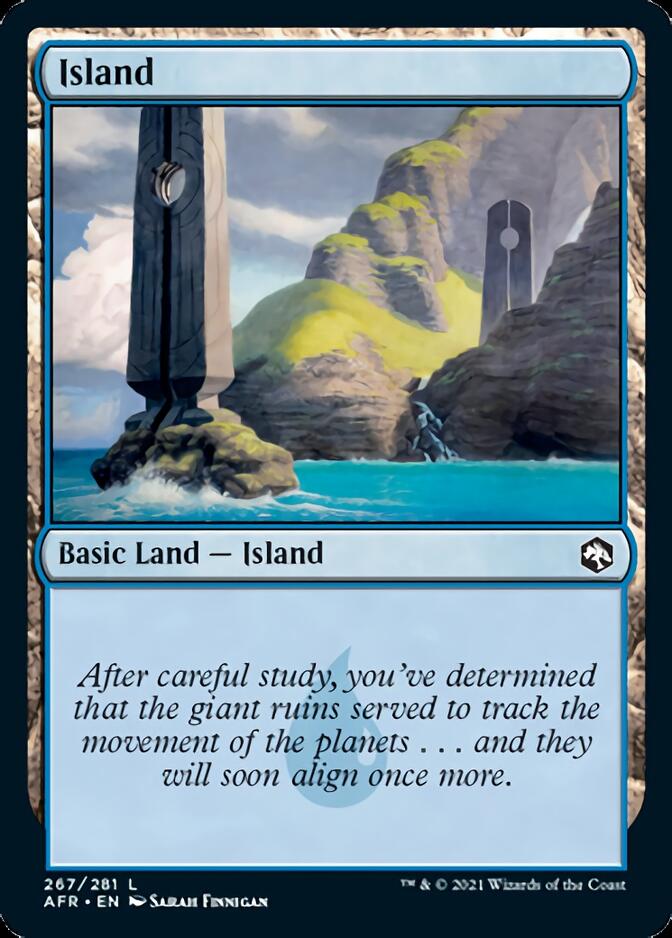 Island (267) [Dungeons & Dragons: Adventures in the Forgotten Realms] | Card Citadel