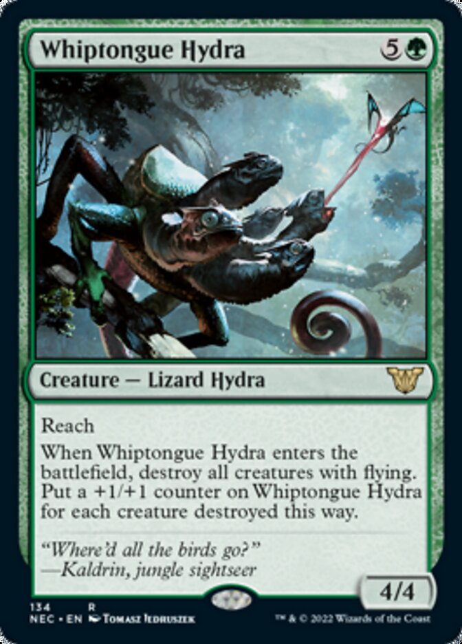 Whiptongue Hydra [Kamigawa: Neon Dynasty Commander] | Card Citadel