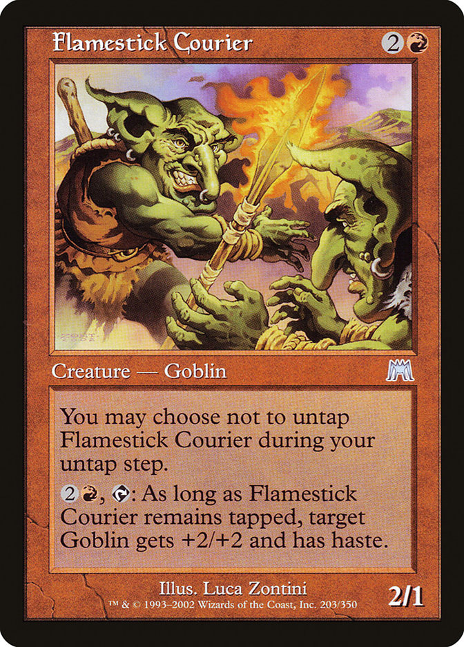 Flamestick Courier [Onslaught] | Card Citadel