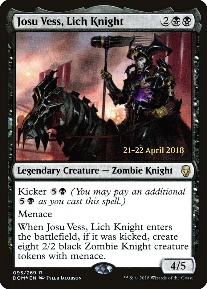Josu Vess, Lich Knight [Dominaria Promos] | Card Citadel