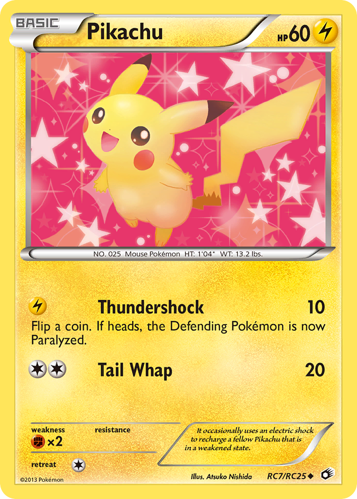 Pikachu (RC7/RC25) [Black & White: Legendary Treasures] | Card Citadel