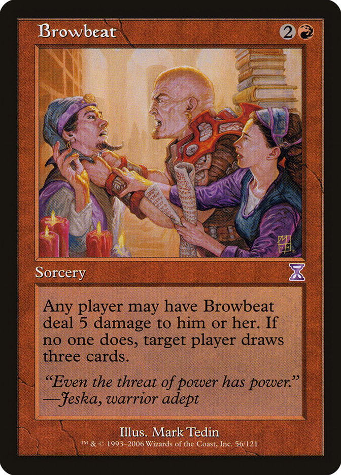 Browbeat [Time Spiral Timeshifted] | Card Citadel