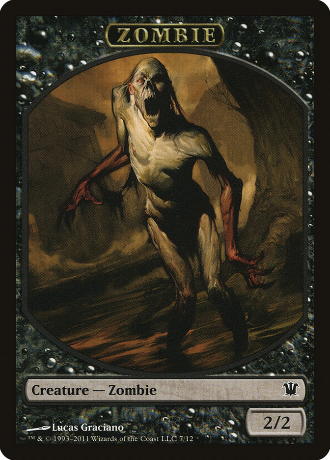 Zombie (7/12) [Innistrad Tokens] | Card Citadel