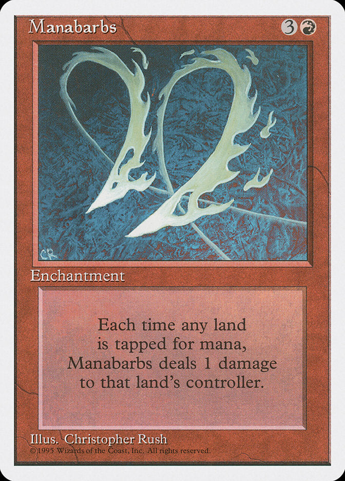 Manabarbs [Fourth Edition] | Card Citadel