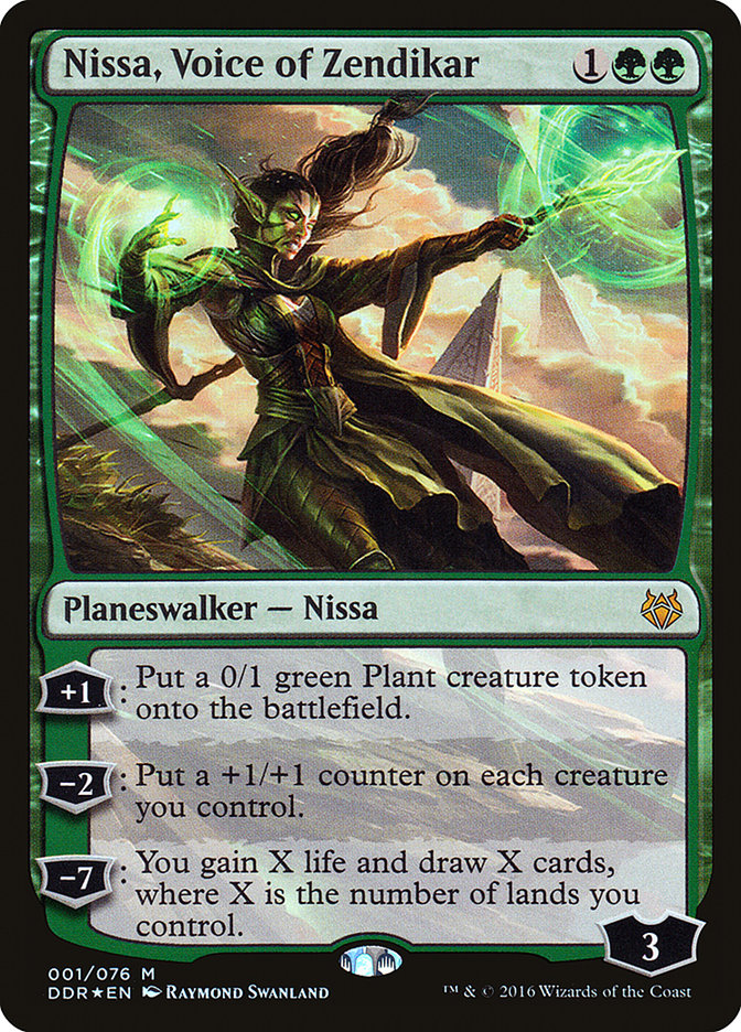 Nissa, Voice of Zendikar [Duel Decks: Nissa vs. Ob Nixilis] | Card Citadel