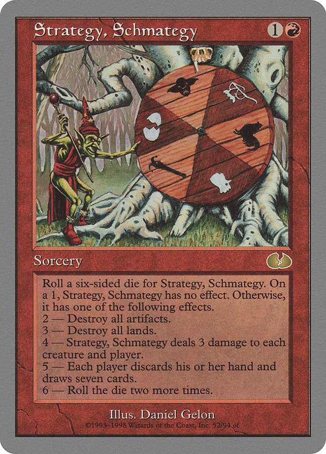 Strategy, Schmategy [Unglued] | Card Citadel