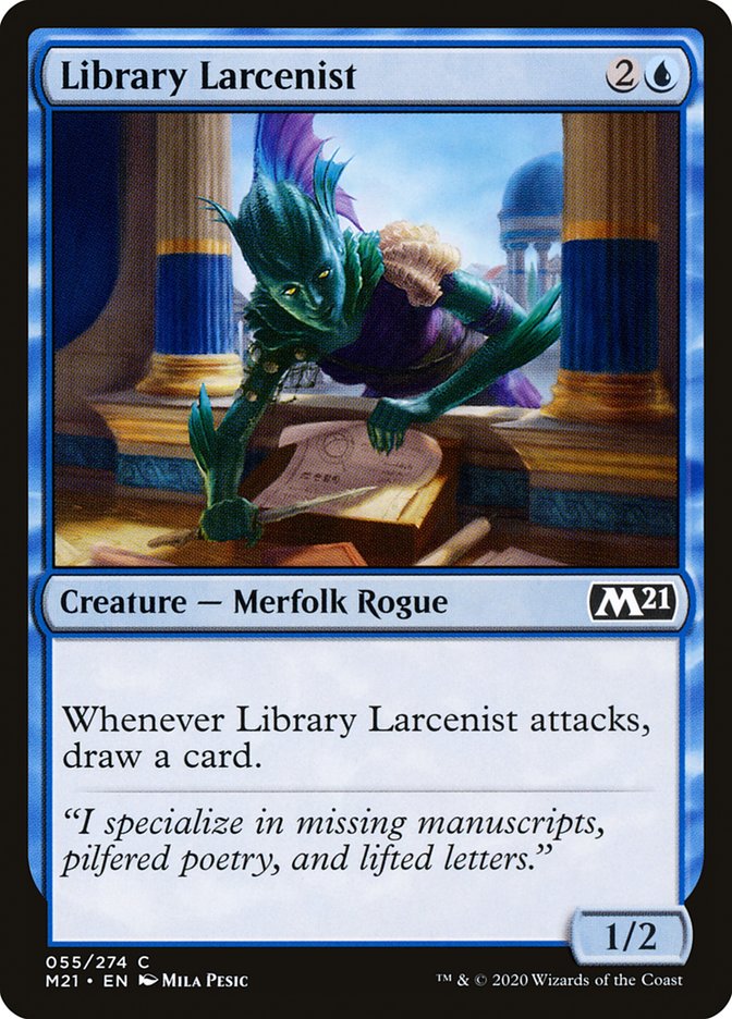 Library Larcenist [Core Set 2021] | Card Citadel