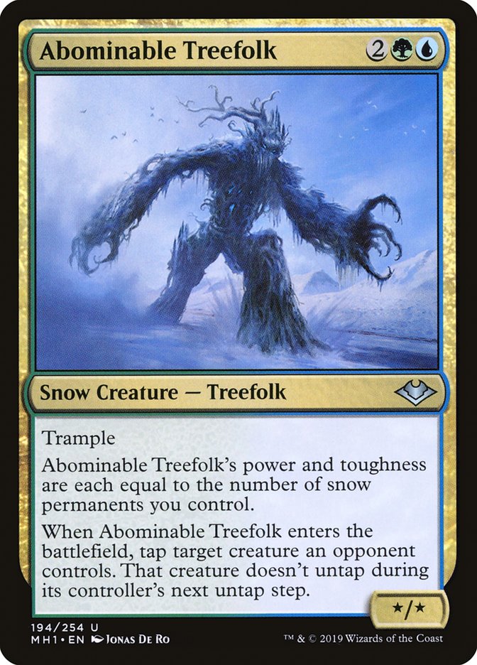 Abominable Treefolk [Modern Horizons] | Card Citadel