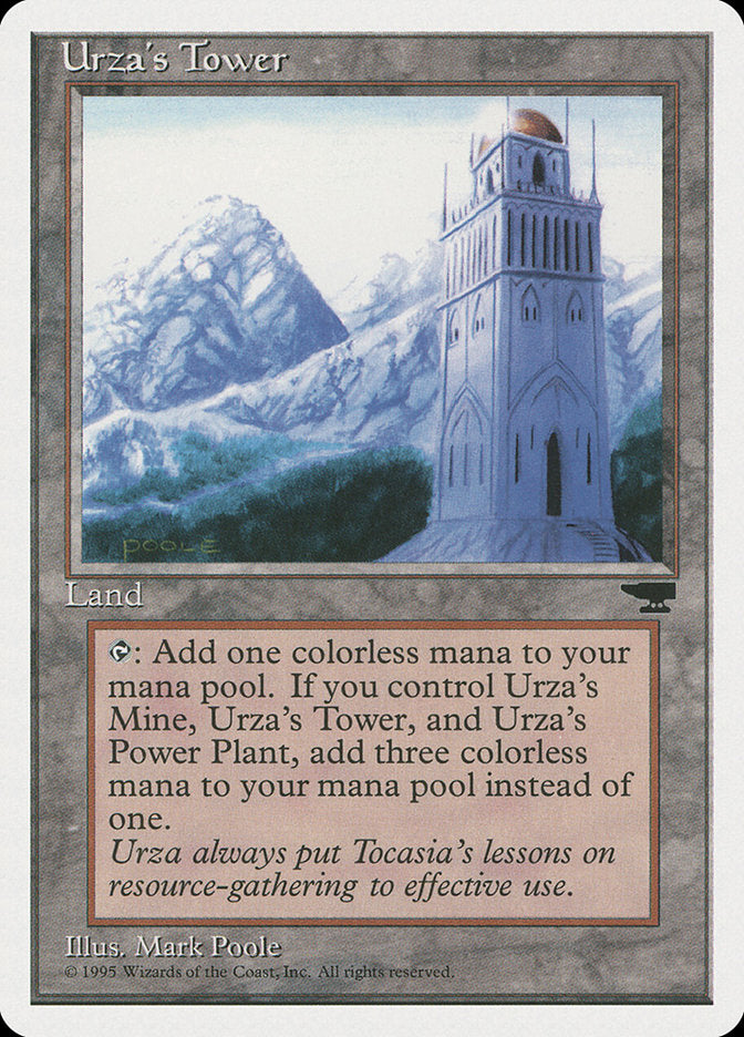 Urza's Tower (Mountains) [Chronicles] | Card Citadel