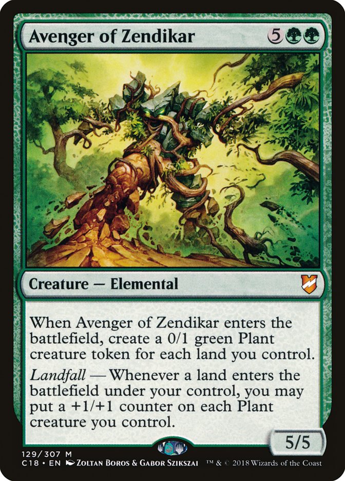 Avenger of Zendikar [Commander 2018] | Card Citadel