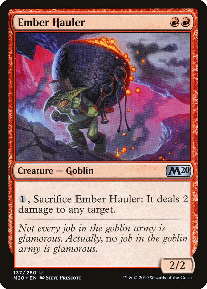 Ember Hauler [Core Set 2020] | Card Citadel