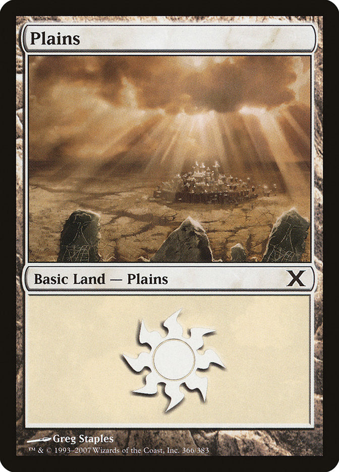 Plains (366) [Tenth Edition] | Card Citadel