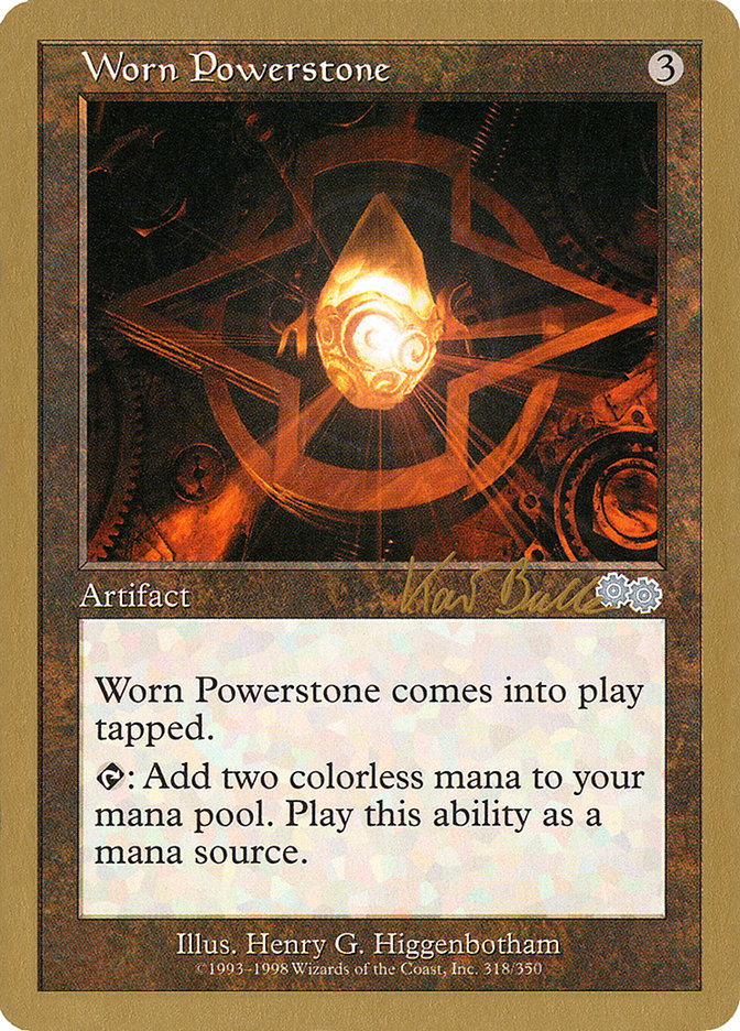 Worn Powerstone (Kai Budde) [World Championship Decks 1999] | Card Citadel