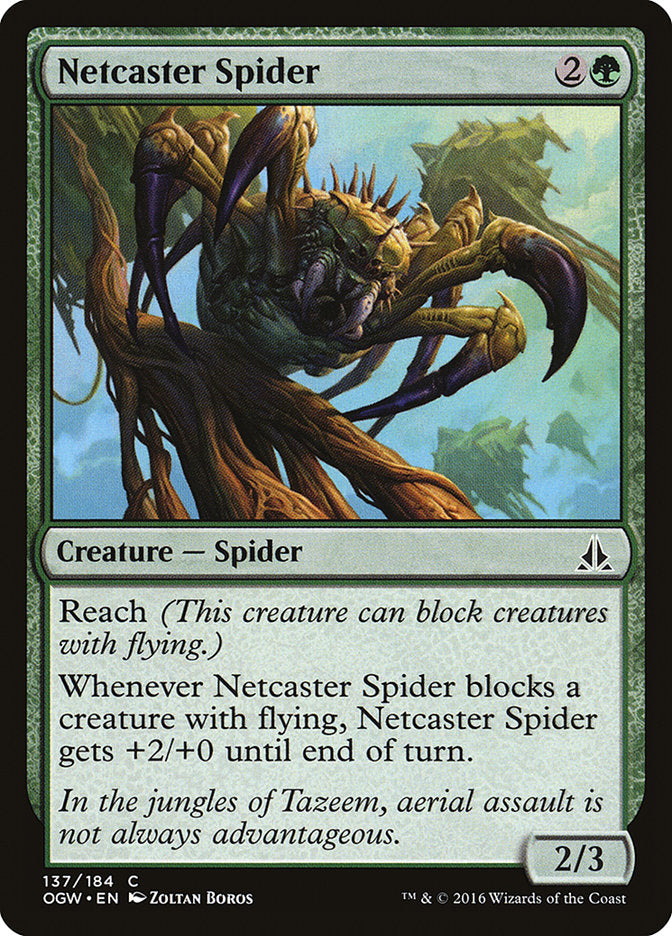 Netcaster Spider [Oath of the Gatewatch] | Card Citadel