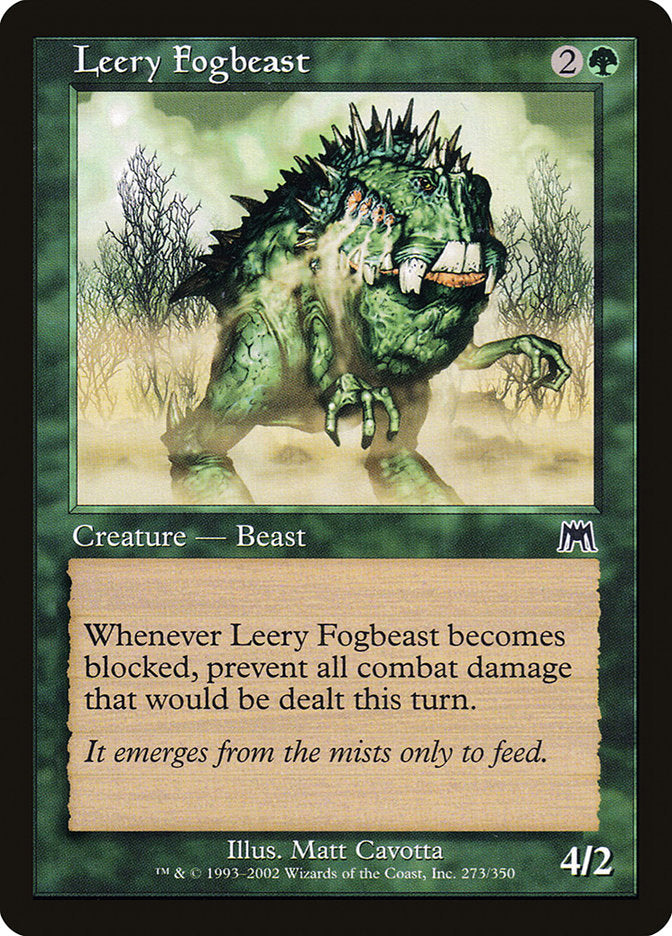 Leery Fogbeast [Onslaught] | Card Citadel