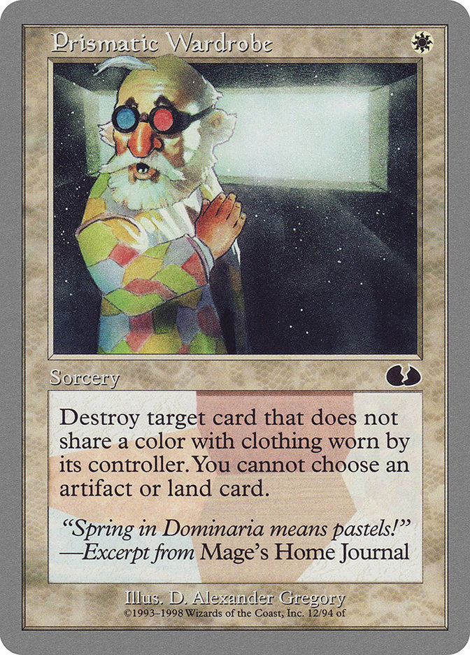Prismatic Wardrobe [Unglued] | Card Citadel