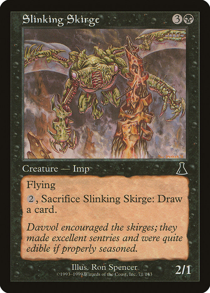 Slinking Skirge [Urza's Destiny] | Card Citadel