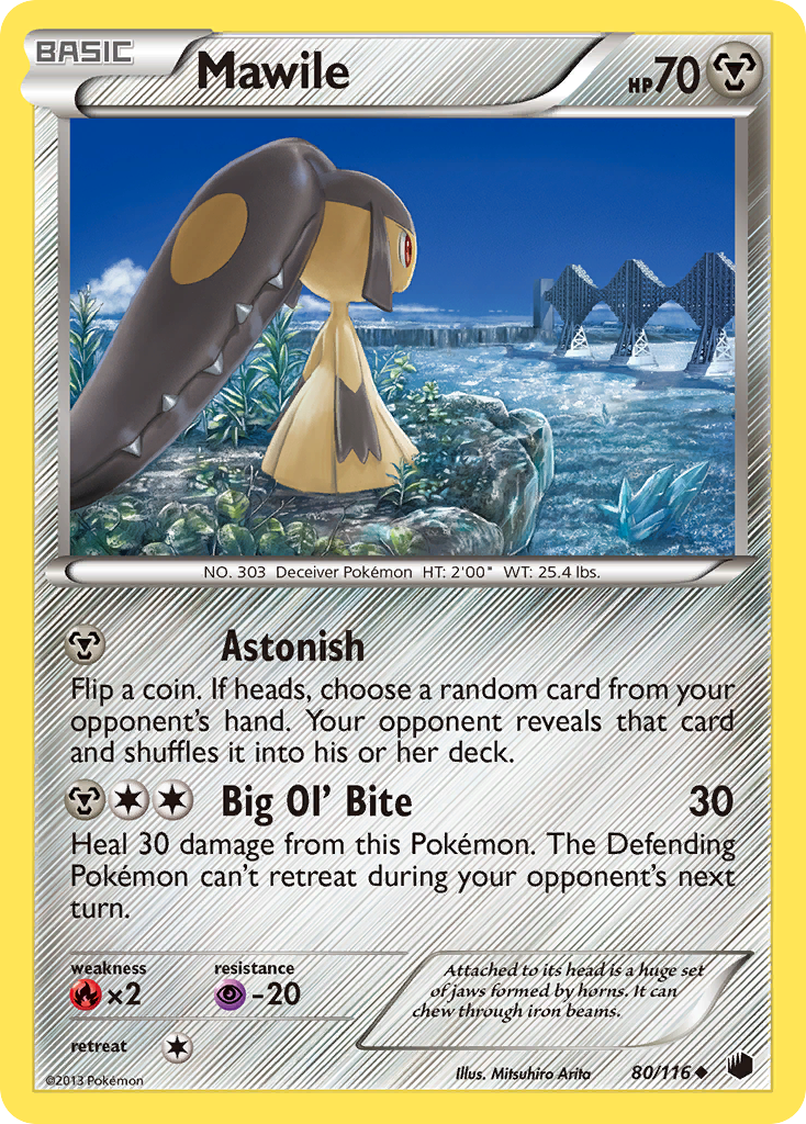 Mawile (80/116) [Black & White: Plasma Freeze] | Card Citadel