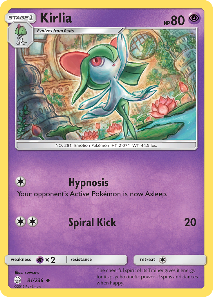 Kirlia (81/236) [Sun & Moon: Cosmic Eclipse] | Card Citadel