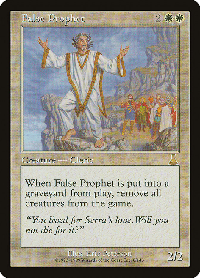 False Prophet [Urza's Destiny] | Card Citadel
