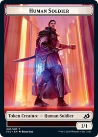 Human Soldier (005) // Zombie Double-sided Token [Commander 2020] | Card Citadel
